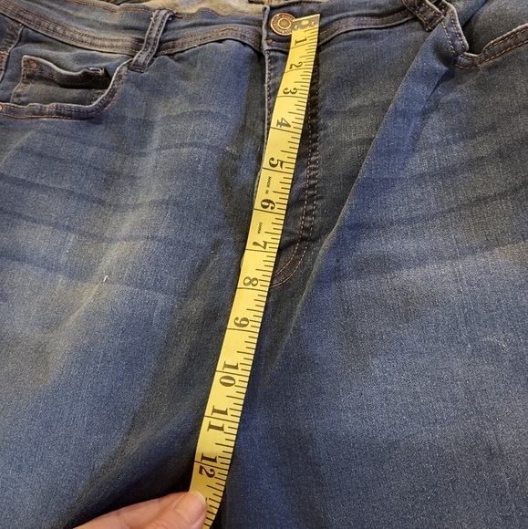 Blue Skinny Jeans Size 22W - Picture 3 of 8